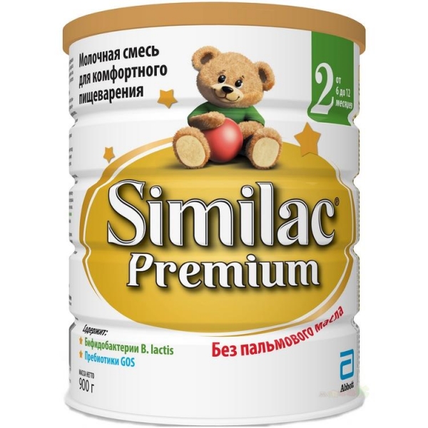 Молочная смесь Similac Premium 2® 900 гр - для детей от 6 до 12 мес.