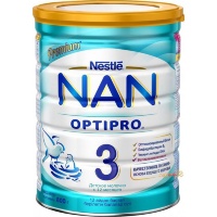 Детское молочко NAN 3 Optipro® 800 грамм для детей с 12 месяцев.