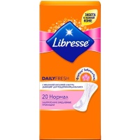 Ежедневные прокладки Libresse Dailyfresh Normal (1,3 мм) 20 шт.