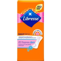 Ежедневные прокладки Libresse Dailyfresh Normal Deo с легким ароматом 20 шт.