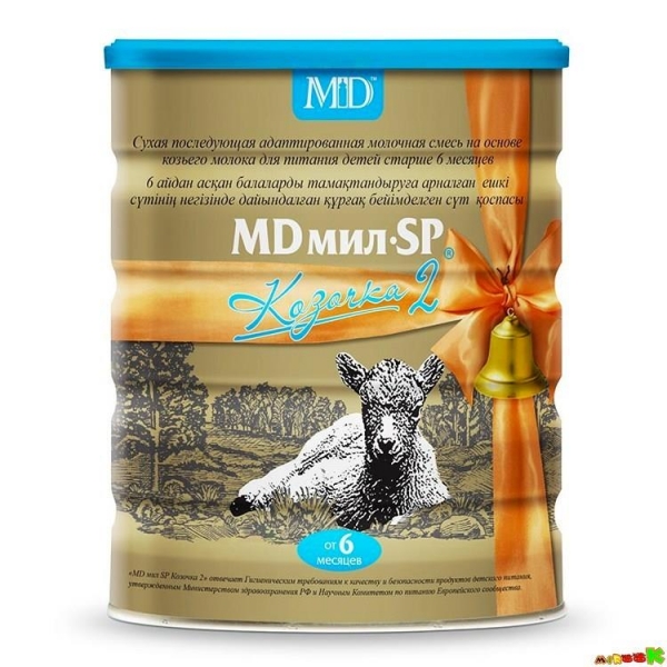 MD мил SP Козочка 2 - для детей от 6 мес. до 1 года. 800 гр.