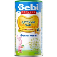 Детский чай Bebi® Premium фенхелевый 200 гр. для детей с 6 мес.