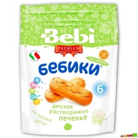 Печенье Bebi Premium "Бебики без глютена" 170 г - для детей с 6 мес.