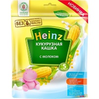 Молочная каша Heinz кукурузная 250 грамм для детей с 5 мес.