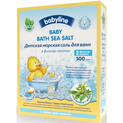 Соль для ванны Babyline с чередой 500 грамм.