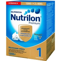 Молочная смесь Nutrilon 1 Premium® 1200 грамм с 0 до 6 месяцев.