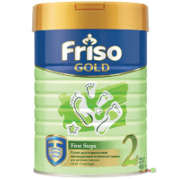 Молочная смесь Friso Gold 2® 400 гр., First Steps - для детей от 6 до 12 мес.