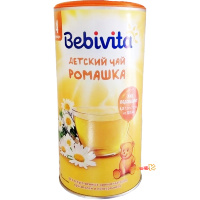 Детский чай Bebivita с ромашкой от 4 месяцев 200 грамм.