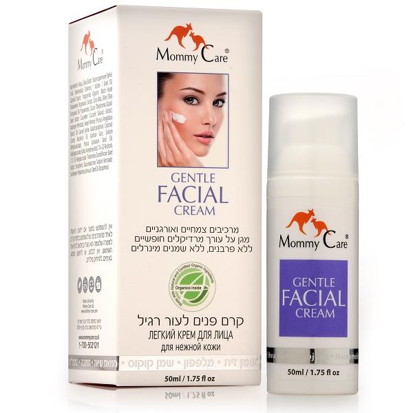 Крем для лица Mommy Care - легкий для нежной кожи (Gentle Facial Cream) 50 мл.