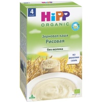 Каша HiPP рисовая безмолочная 200 гр. Органик для детей с 4 мес.