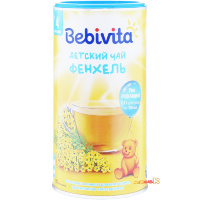 Детский чай Bebivita фенхель гранулированный с 4 месяцев 200 грамм